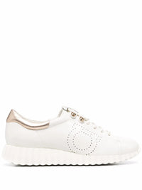 Ferragamo Gancini Low-Top Sneakers
