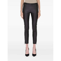 Ferragamo Leather-Trousers