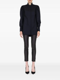 Ferragamo Leather-Trousers