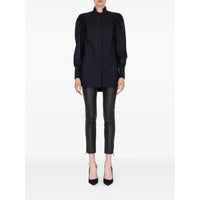 Ferragamo Leather-Trousers