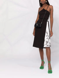 Ferragamo Pleated Silk Skirt