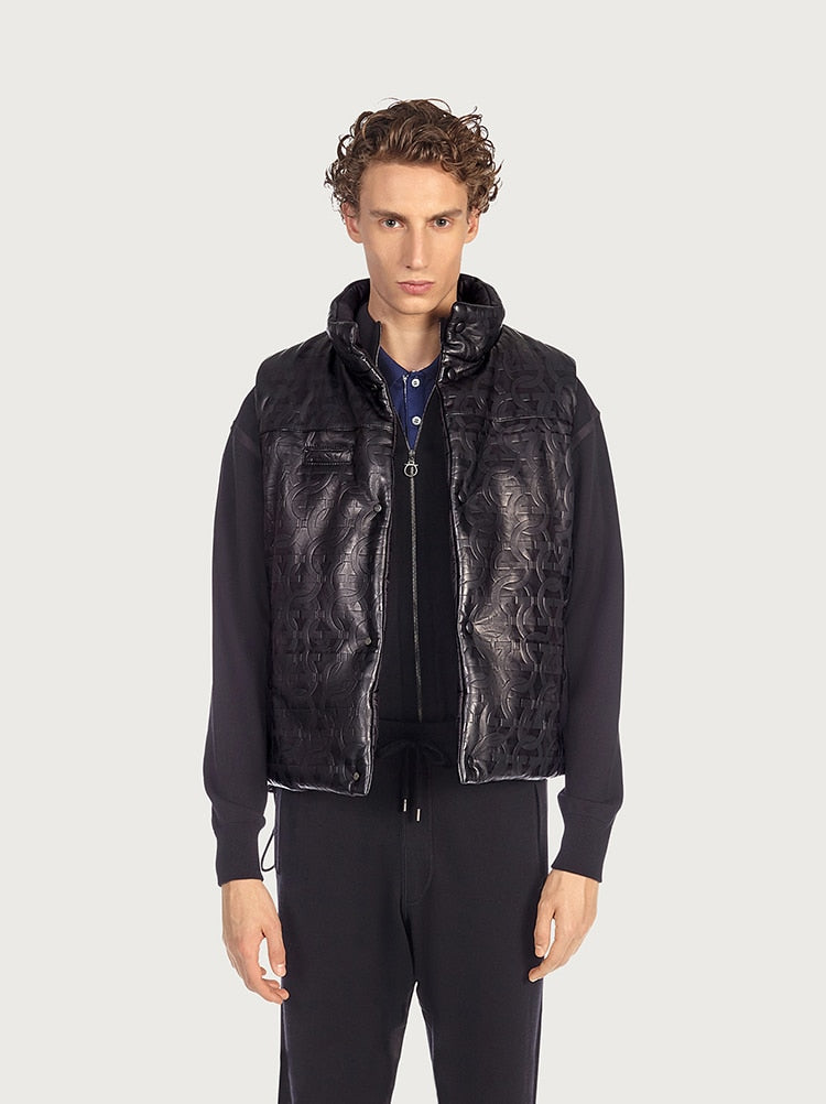 Ferragamo Ferragamo Leather-Vest