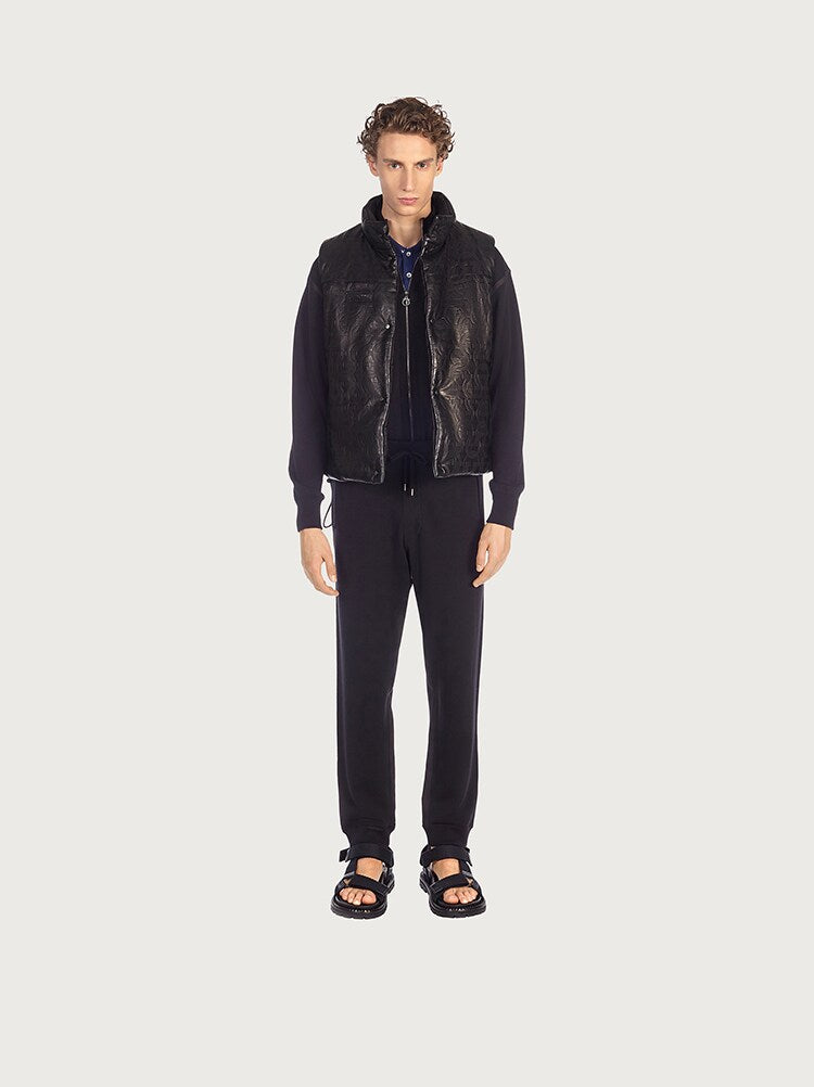 Ferragamo Ferragamo Leather-Vest