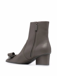 Ferragamo 50Mm Viva Bow-Detail Ankle Boots