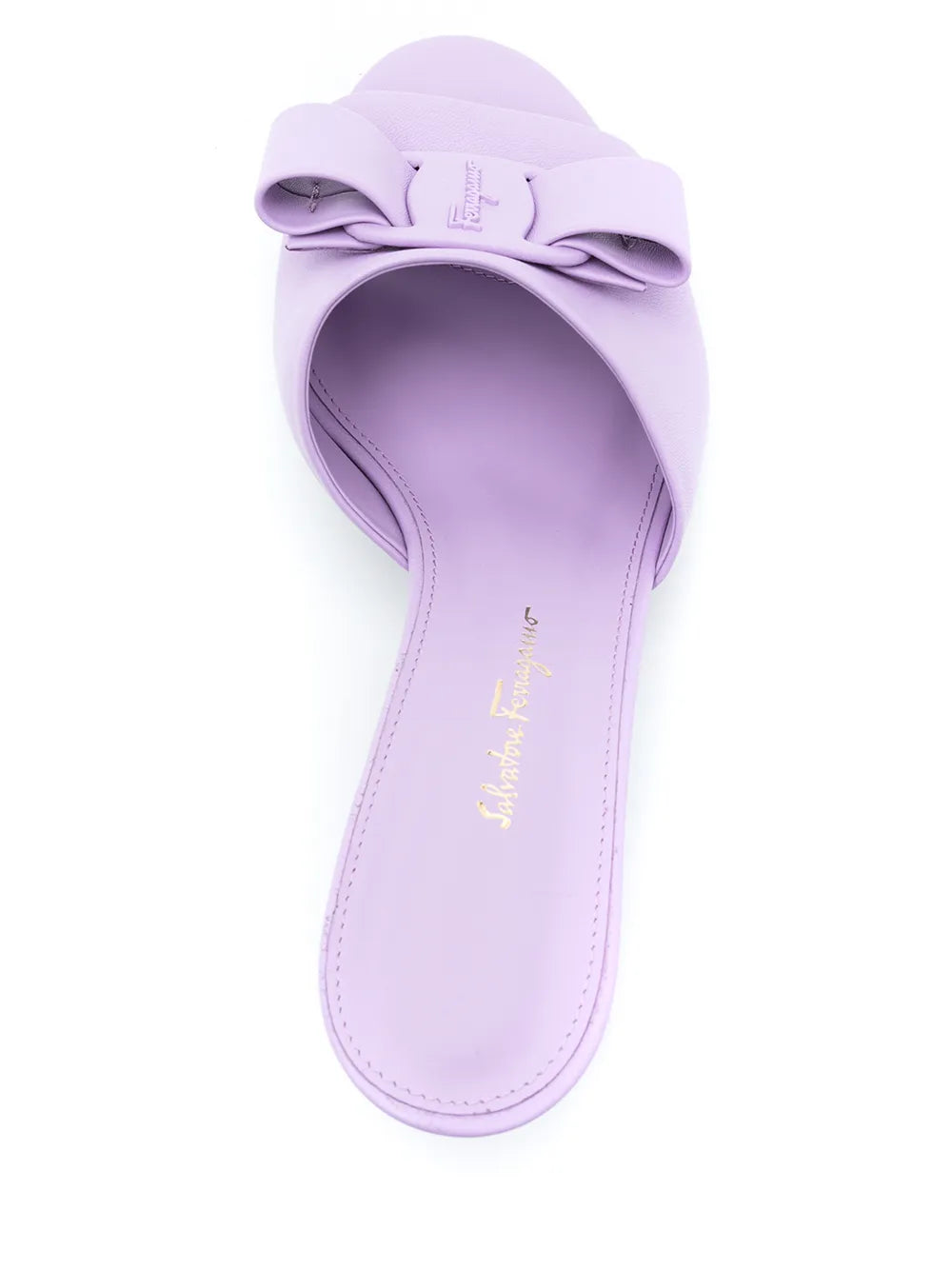 Ferragamo Viva Bow 55Mm Leather Sandals