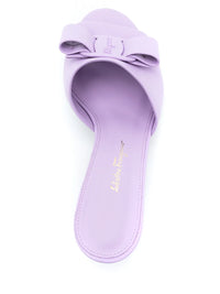 Ferragamo Viva Bow 55Mm Leather Sandals