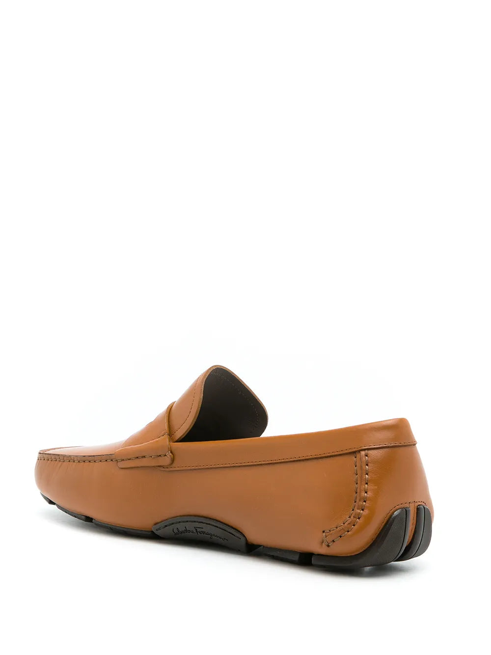 Ferragamo Leather Penny Driving Loafers