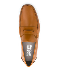 Ferragamo Leather Penny Driving Loafers