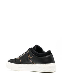 Ferragamo Borg Logo Low-Top Sneakers