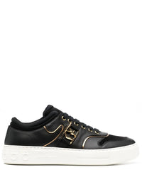 Ferragamo Borg Logo Low-Top Sneakers