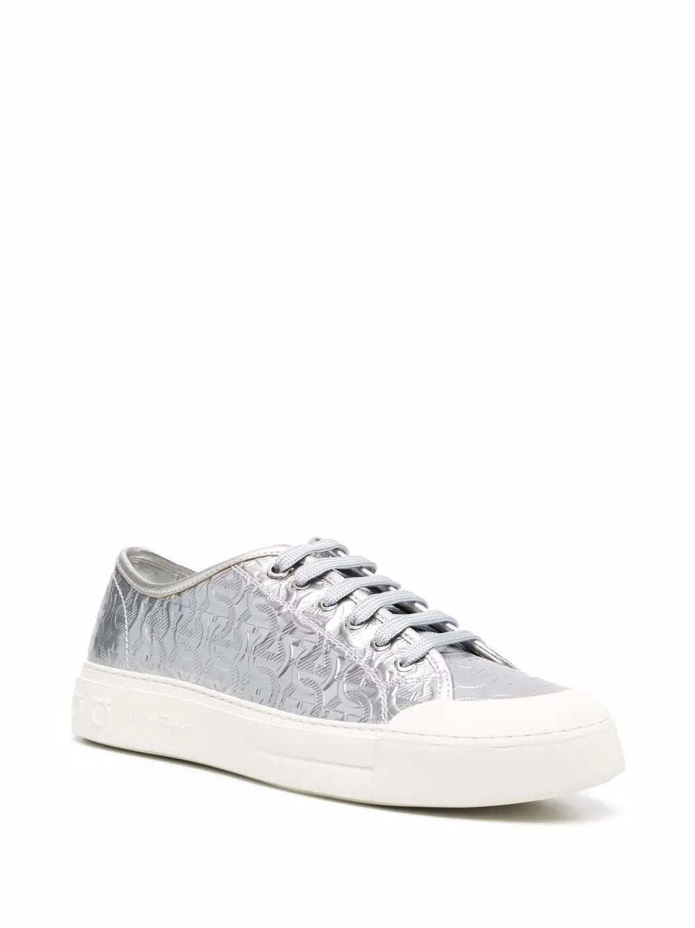 Ferragamo Gancini Low-Top Sneakers