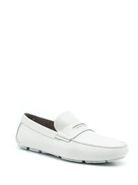 Ferragamo Penny-Slot Leather Driving Loafers