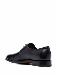 Ferragamo Almond-Toe Lace-Up Derby Shoes