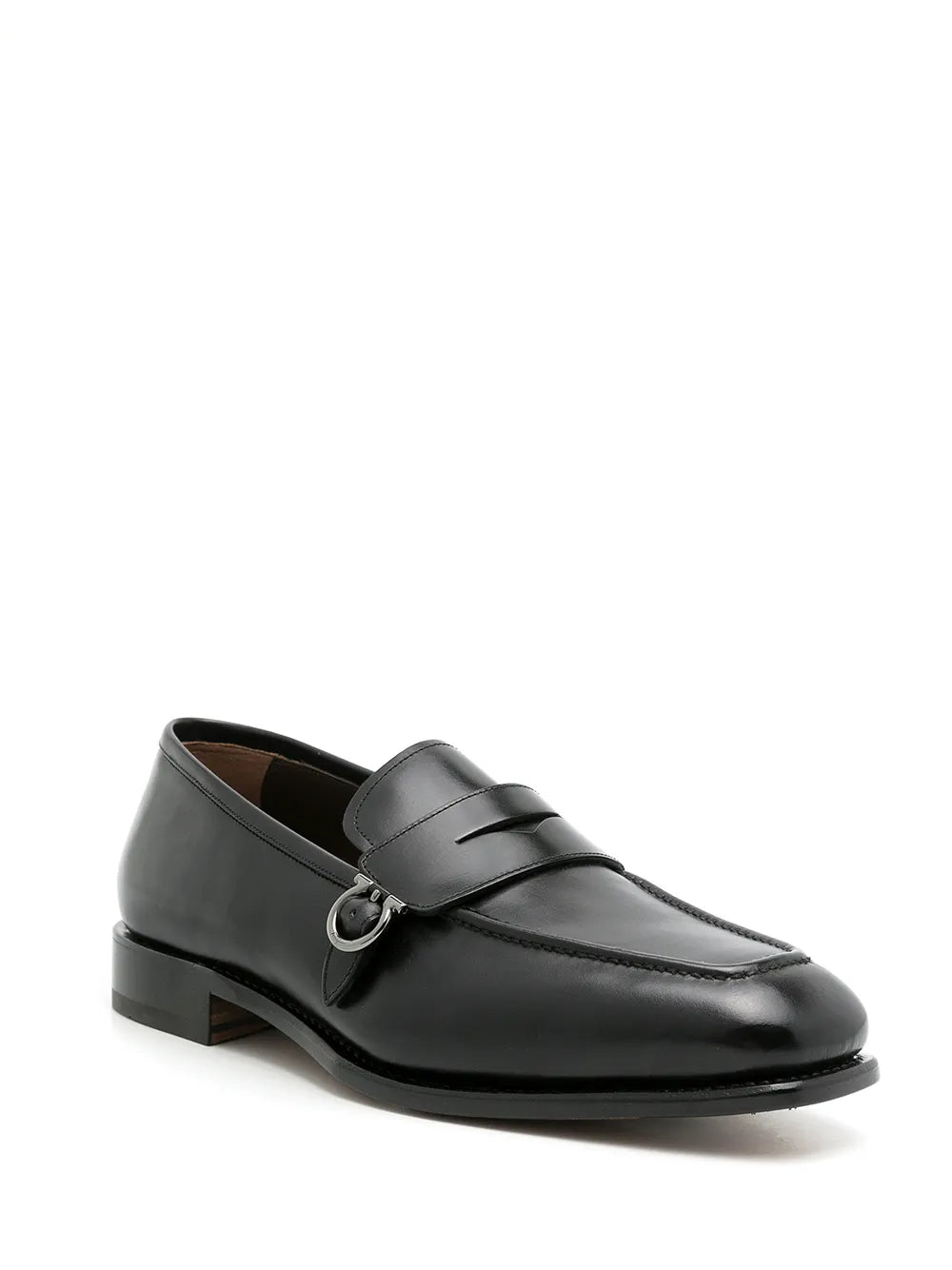 Ferragamo Leather Penny Loafers