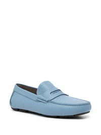 Ferragamo Round-Toe Leather Loafers