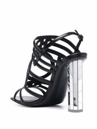 Ferragamo Florenza Mirrored-Heel Sandals