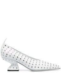 Ferragamo 60Mm F-Heel Rhinestone Pumps