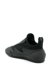 Ferragamo Leather Sock Style Sneakers