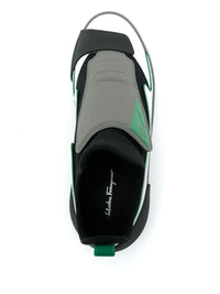 Ferragamo Colourblock Slip-On Sneakers