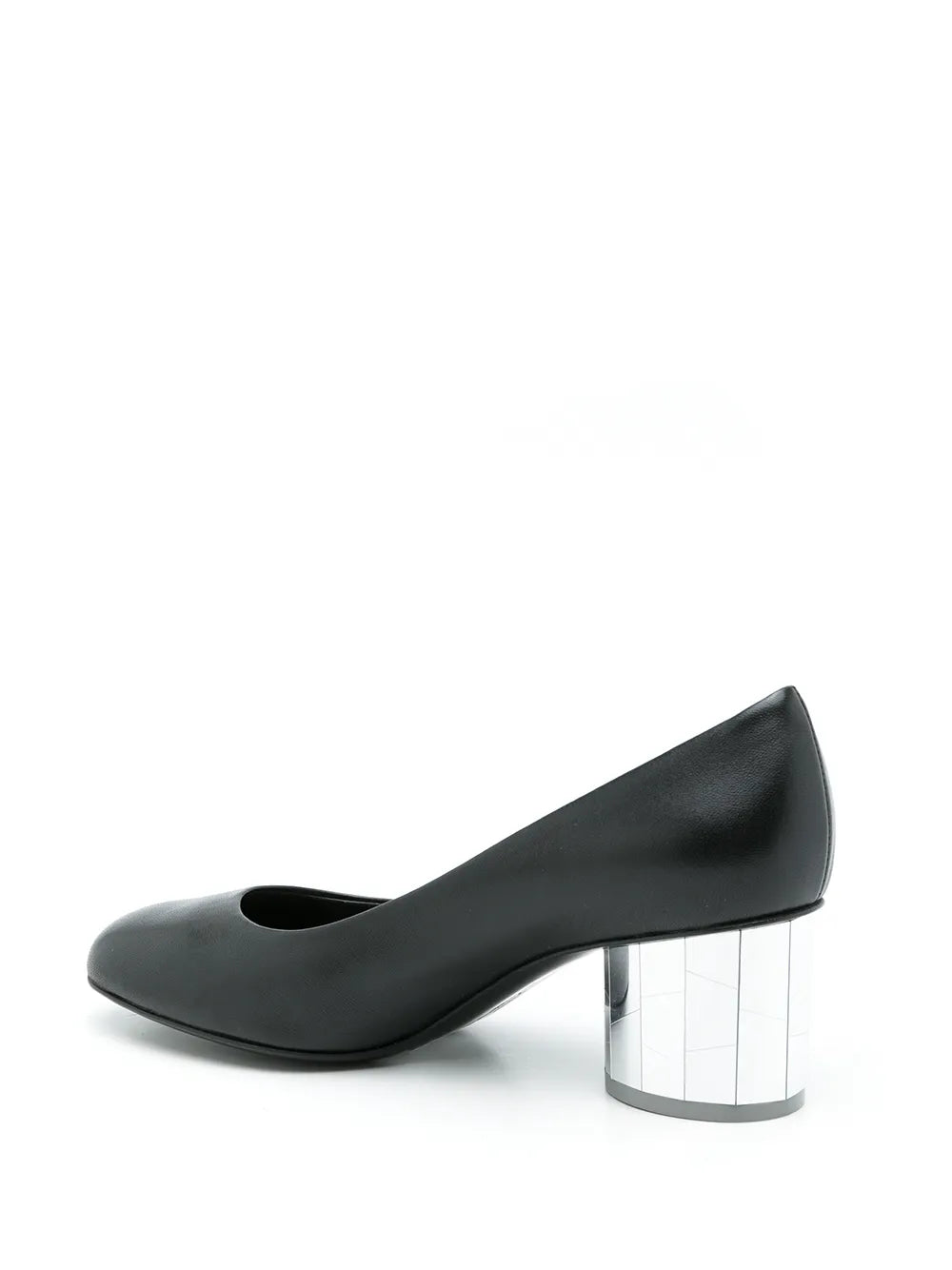 Ferragamo Farrah Slip-On Leather Pumps