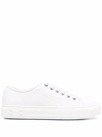 Ferragamo Embossed-Logo Low-Top Sneakers