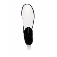 Ferragamo 40Mm Leather Chelsea Boots