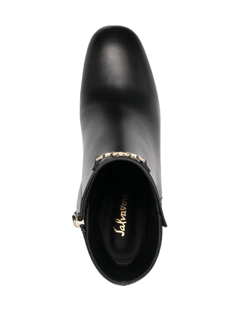 Ferragamo 70Mm Wedge-Heel Ankle Boots