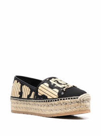 Ferragamo Logo Embroidered Espadrilles