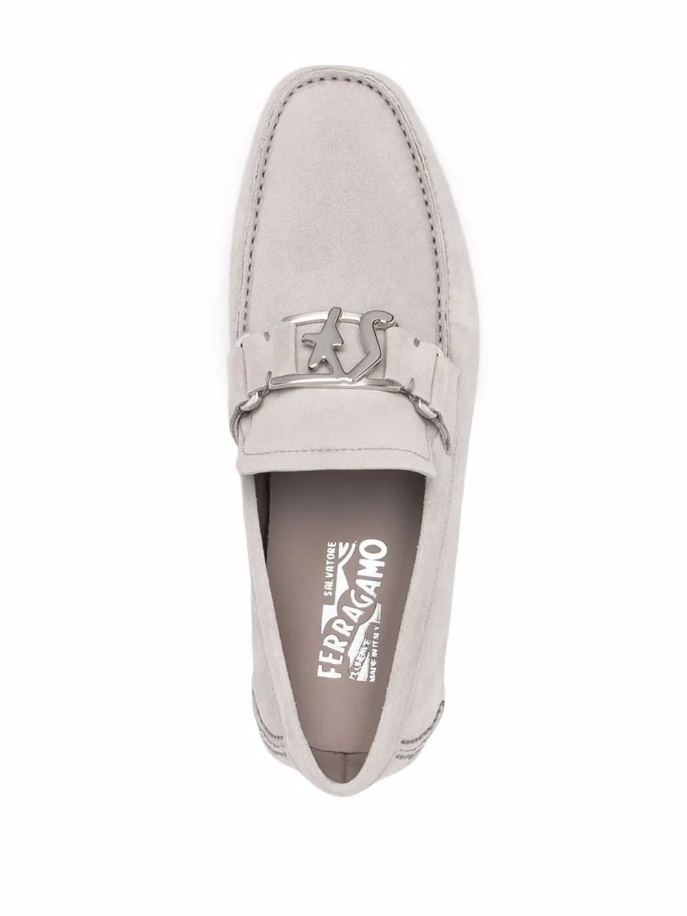 Ferragamo Peter Logo-Plaque Loafers