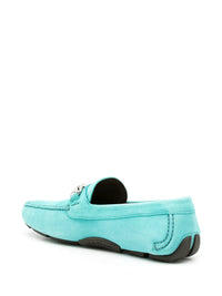 Ferragamo Gancini Leather Loafers