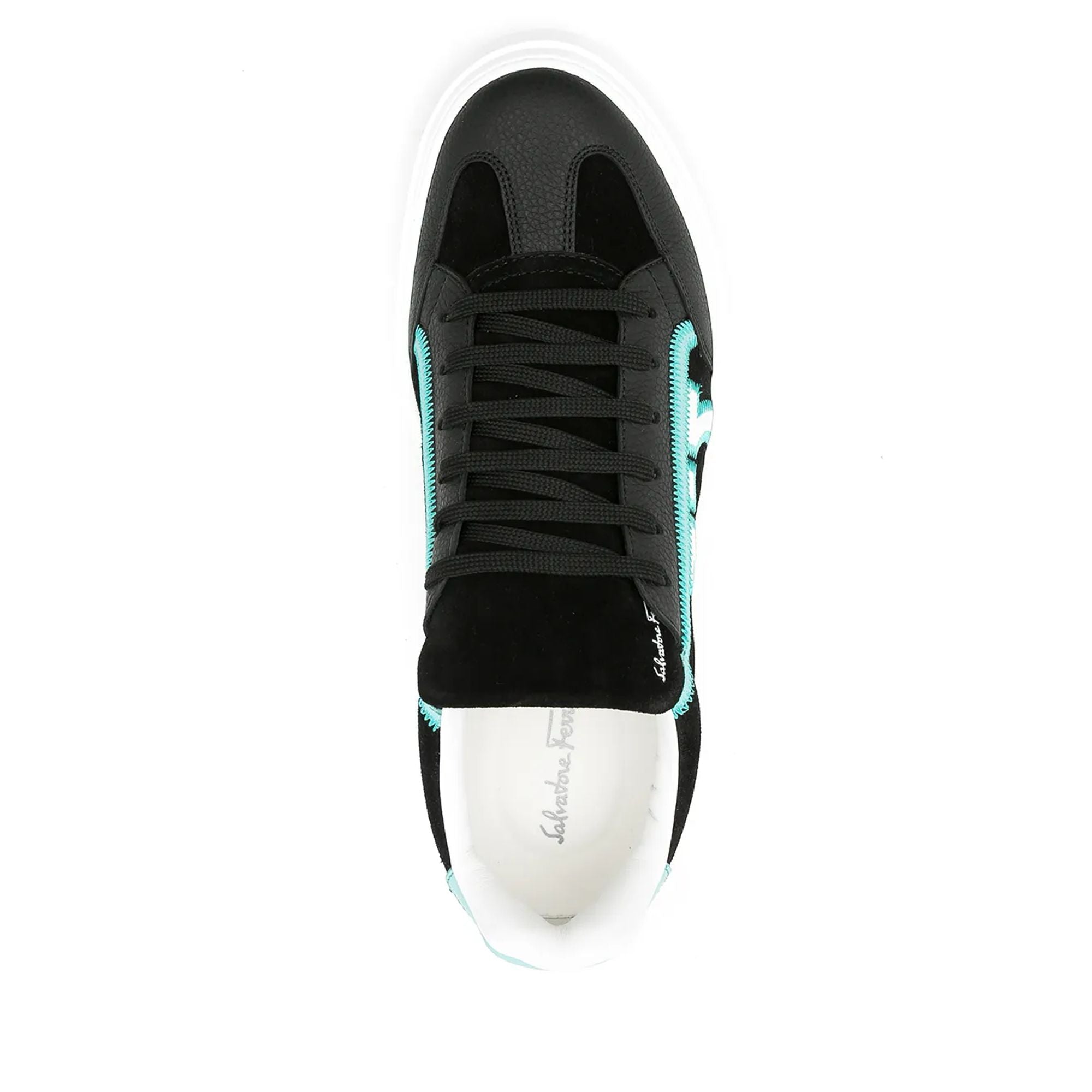Ferragamo Borg 5 Low-Top Sneakers
