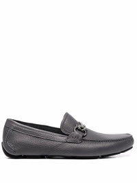 Ferragamo Gancini Pebbled Driving Shoes