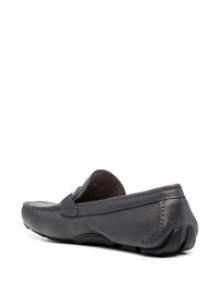 Ferragamo Gancini Pebbled Driving Shoes