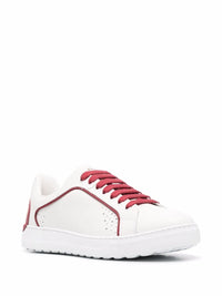Ferragamo Manhattan Gancini-Print Sneakers