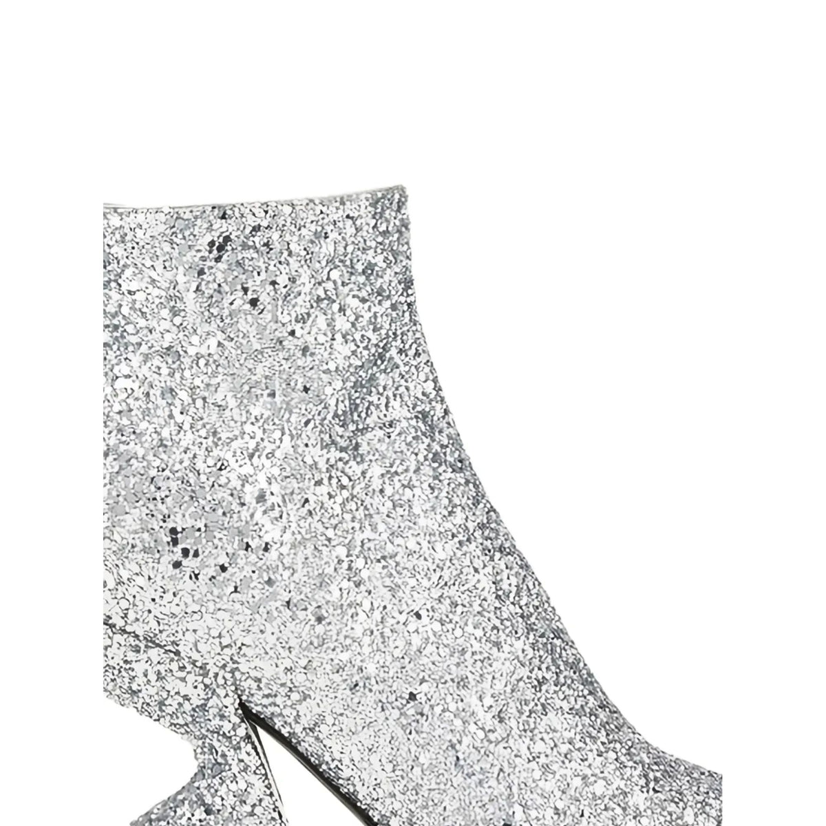 Ferragamo Glitter-Effect Sculpted-Heel Ankle Boots