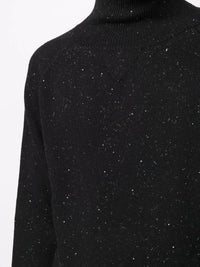 Ferragamo Speckle-Knit Roll Neck Jumper