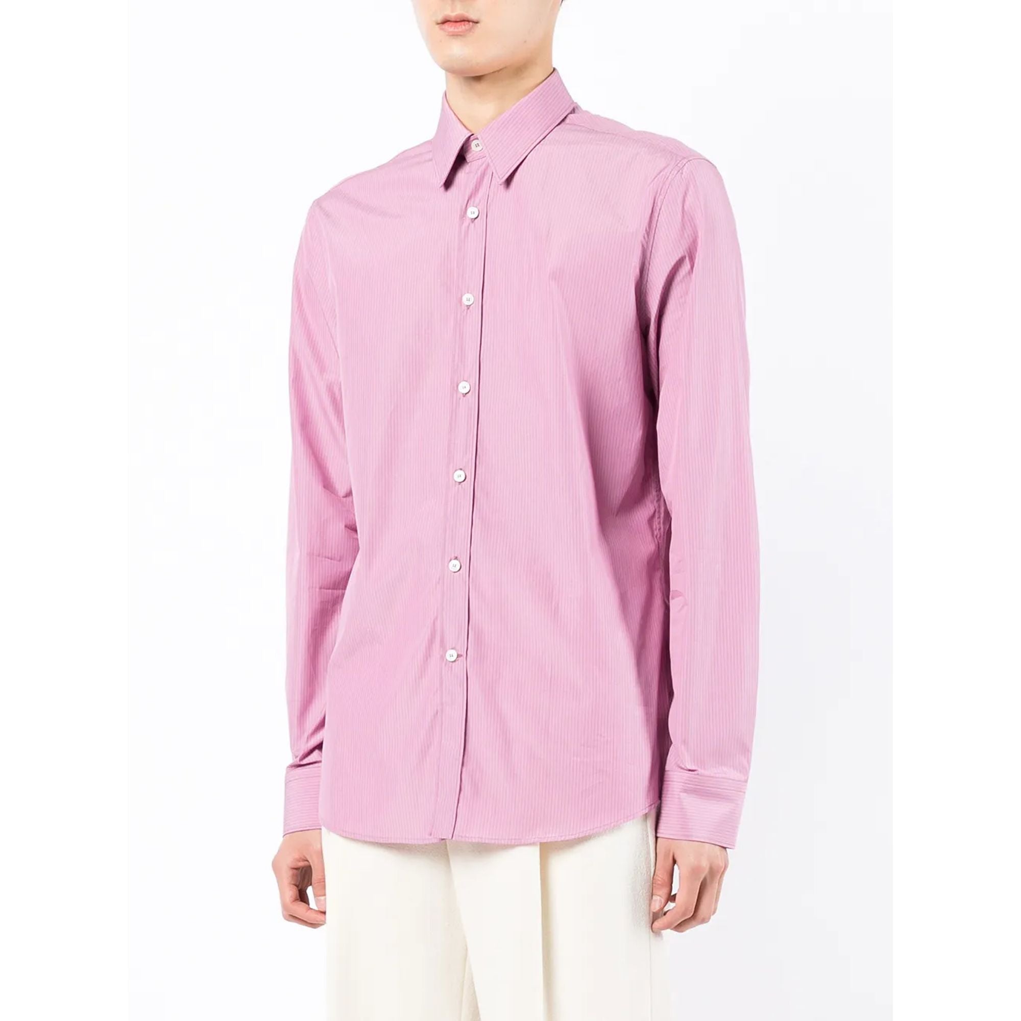 Ferragamo Stripe-Print Shirt