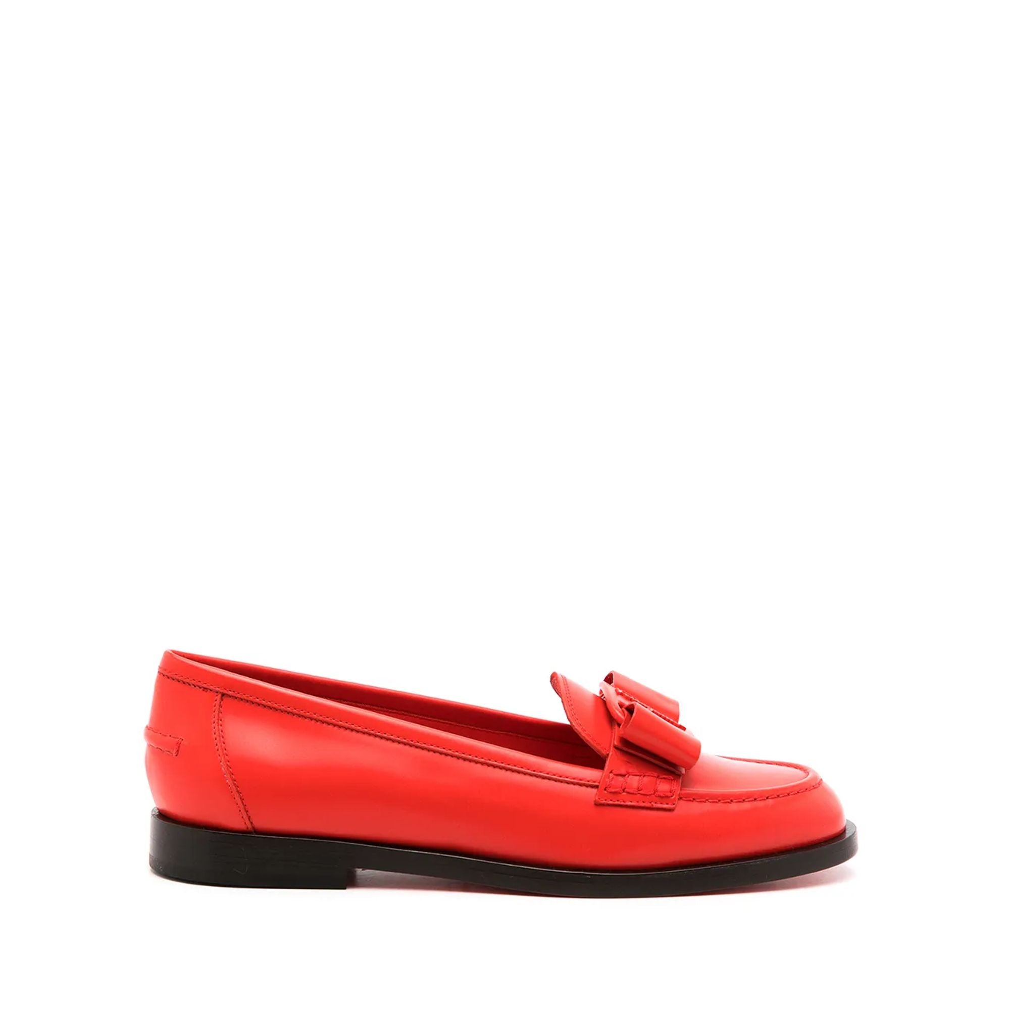 Ferragamo Vivaldo Logo-Plaque Loafers