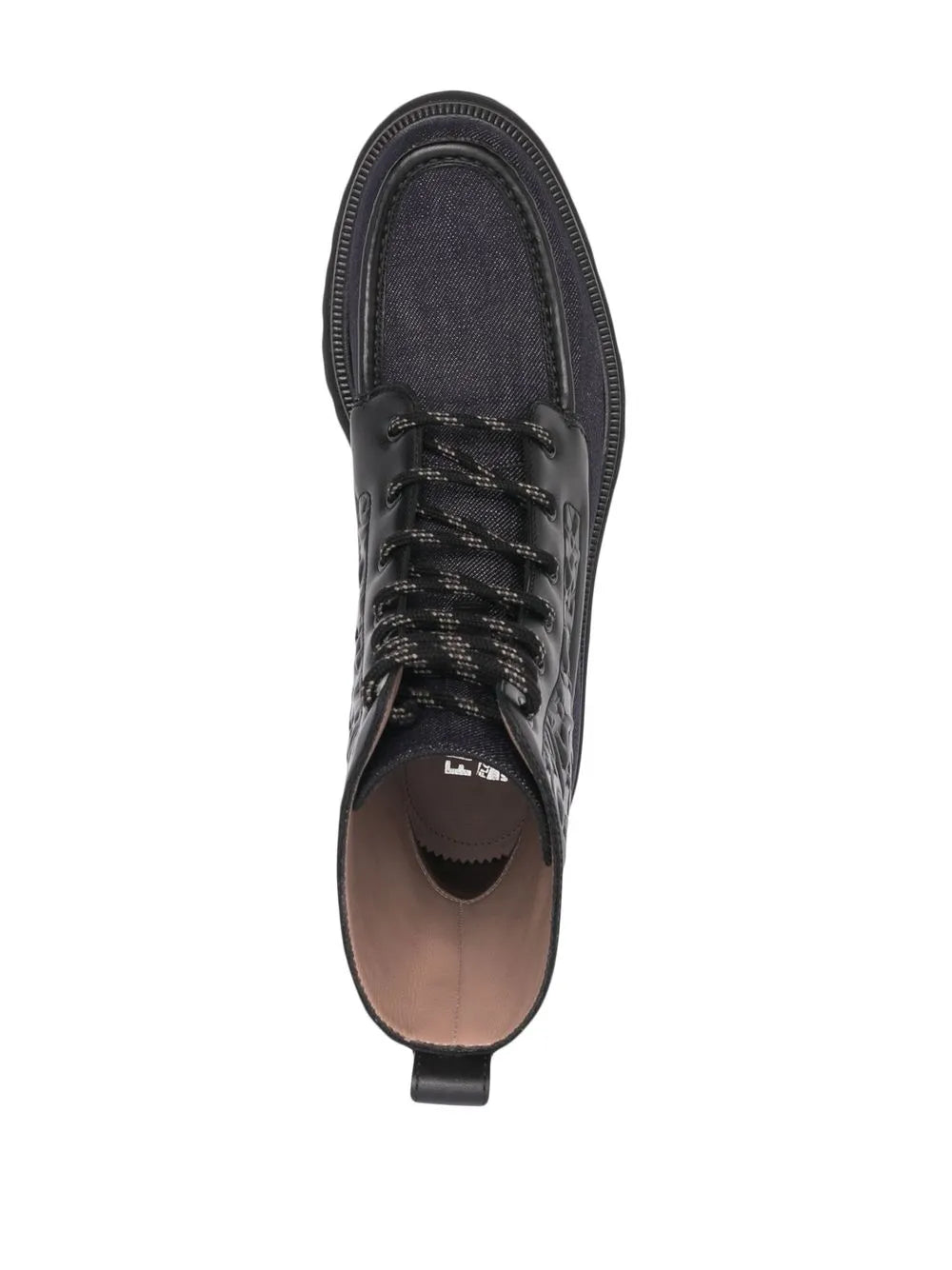 Ferragamo Gancini Combat Boots