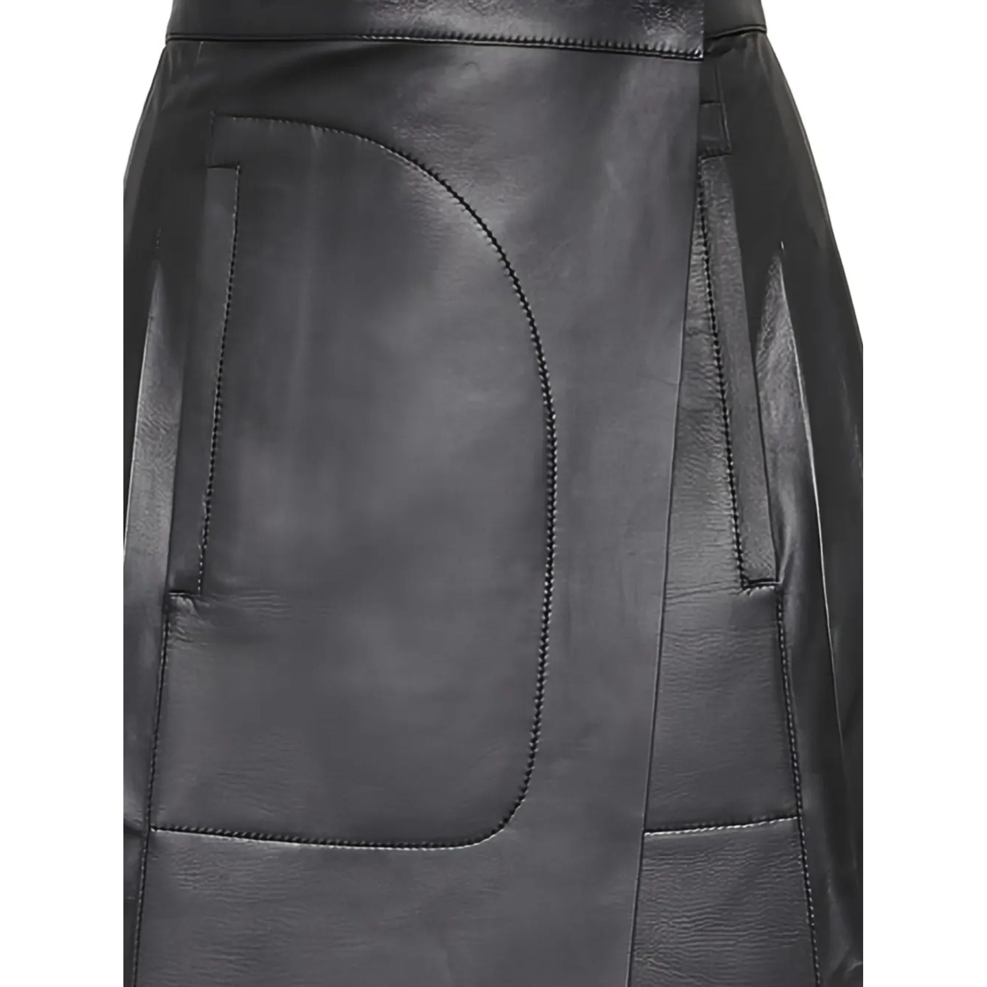 Ferragamo Leather-Skirt