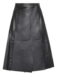 Ferragamo Leather-Skirt