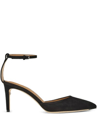 Ferragamo 80Mm Leather Pumps