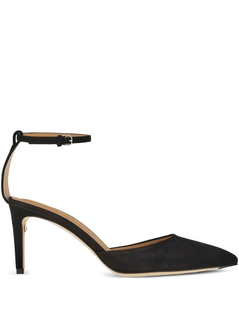 Ferragamo 80Mm Leather Pumps