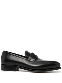 Ferragamo Tramezza Leather Penny Loafers