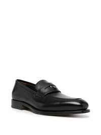 Ferragamo Tramezza Leather Penny Loafers