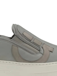 Ferragamo Marino Gancini-Logo Slip-On Loafers