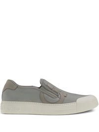 Ferragamo Marino Gancini-Logo Slip-On Loafers