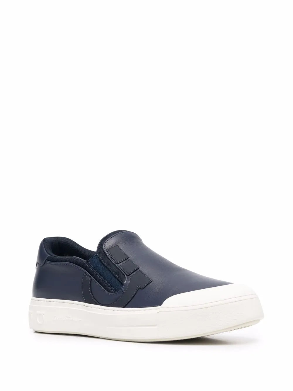 Ferragamo Gancini Slip-On Sneakers