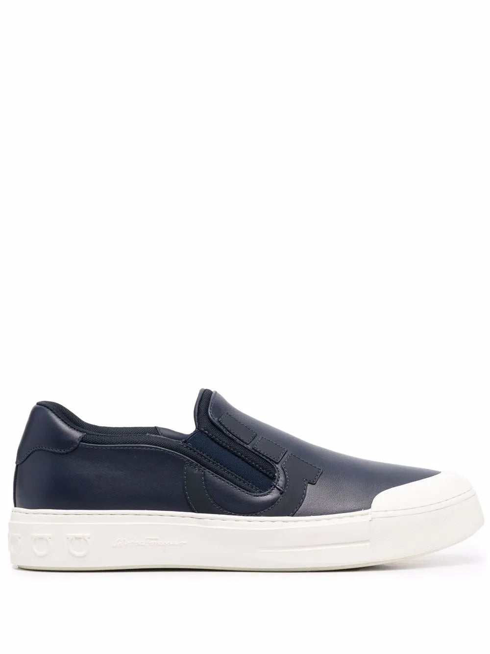 Ferragamo Gancini Slip-On Sneakers