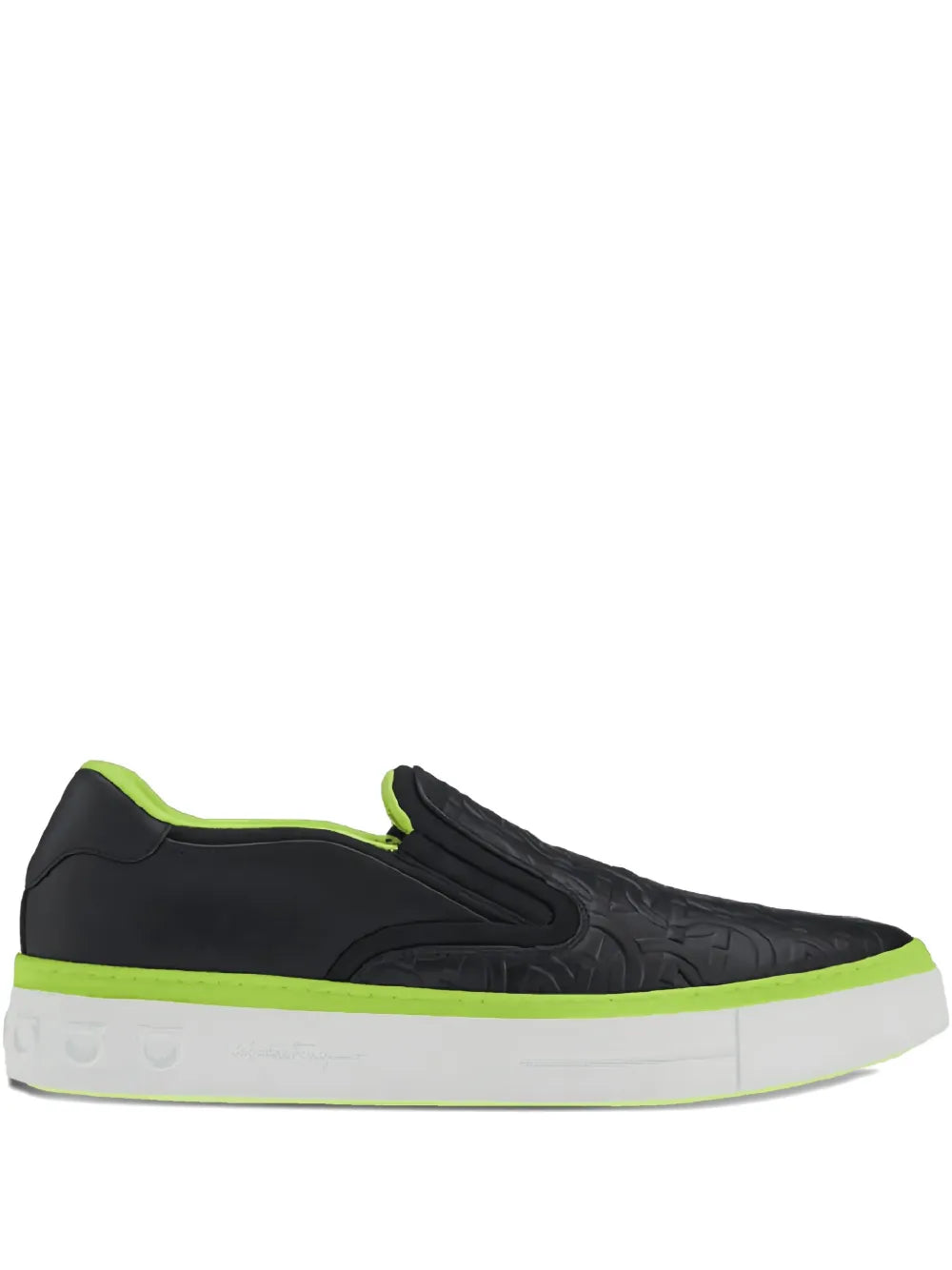 Ferragamo Embossed-Logo Slip-On